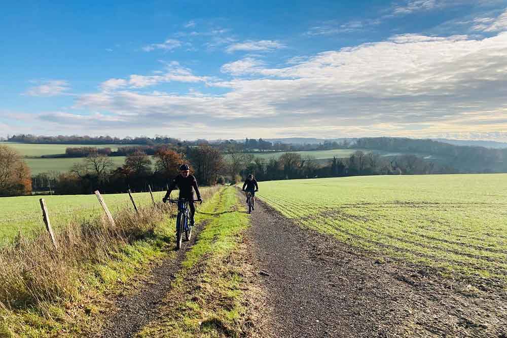 riding on the south downs way