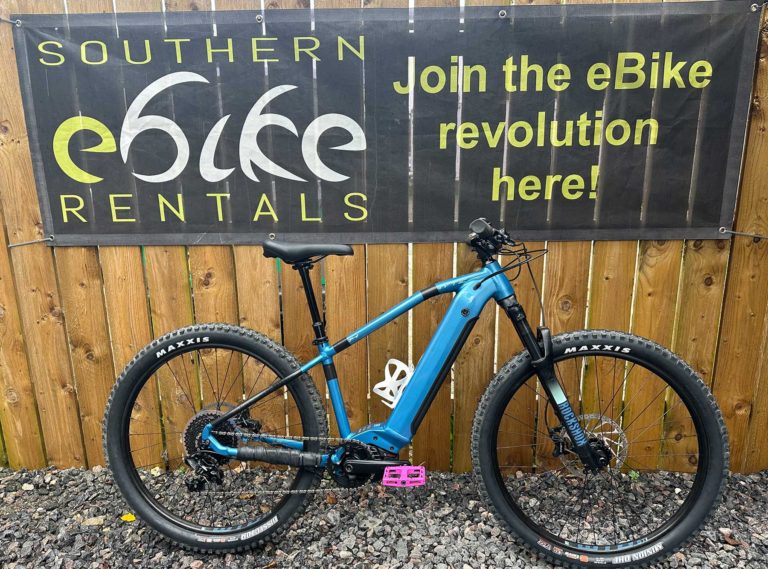 a brand new Whyte E504 for sale at Queen Elizabeth Country Park