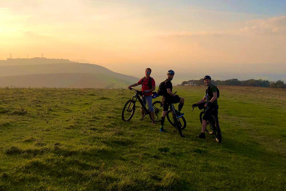 high on the south downs way