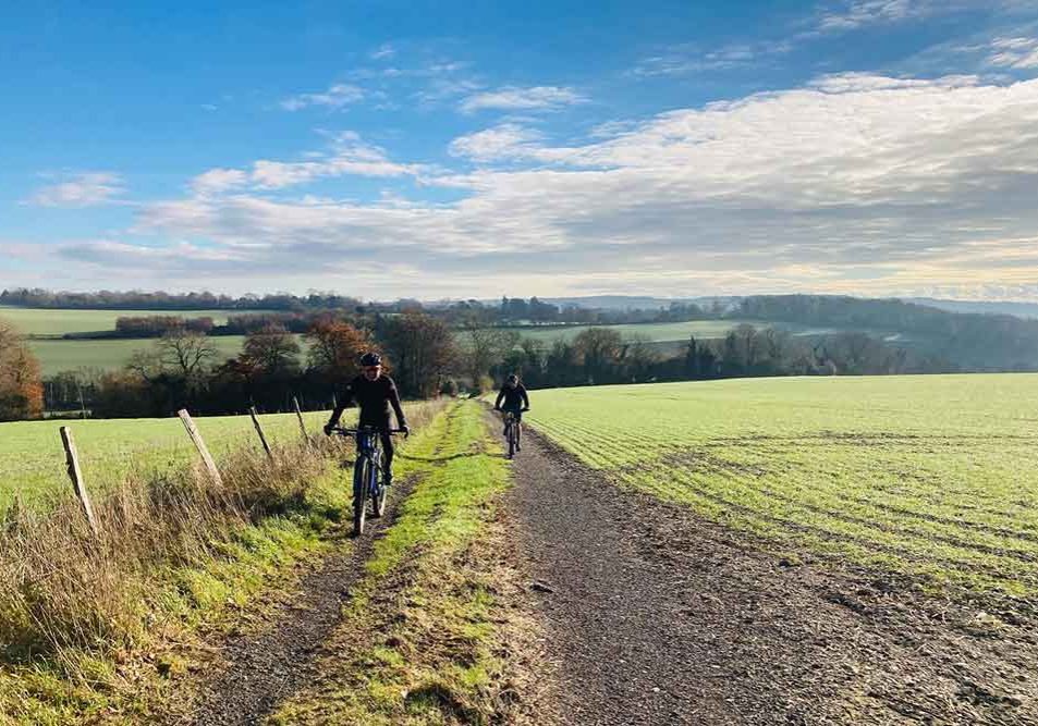 riding on the south downs way