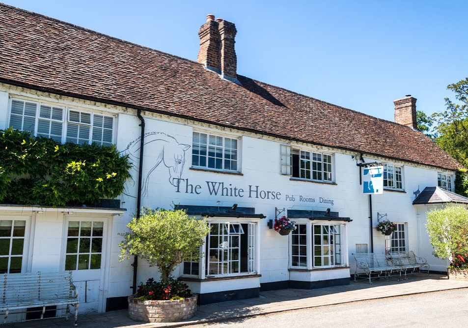 the white horse Chilgrove